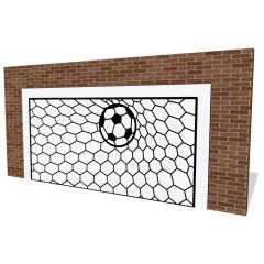 Wall Mounted Football Goal