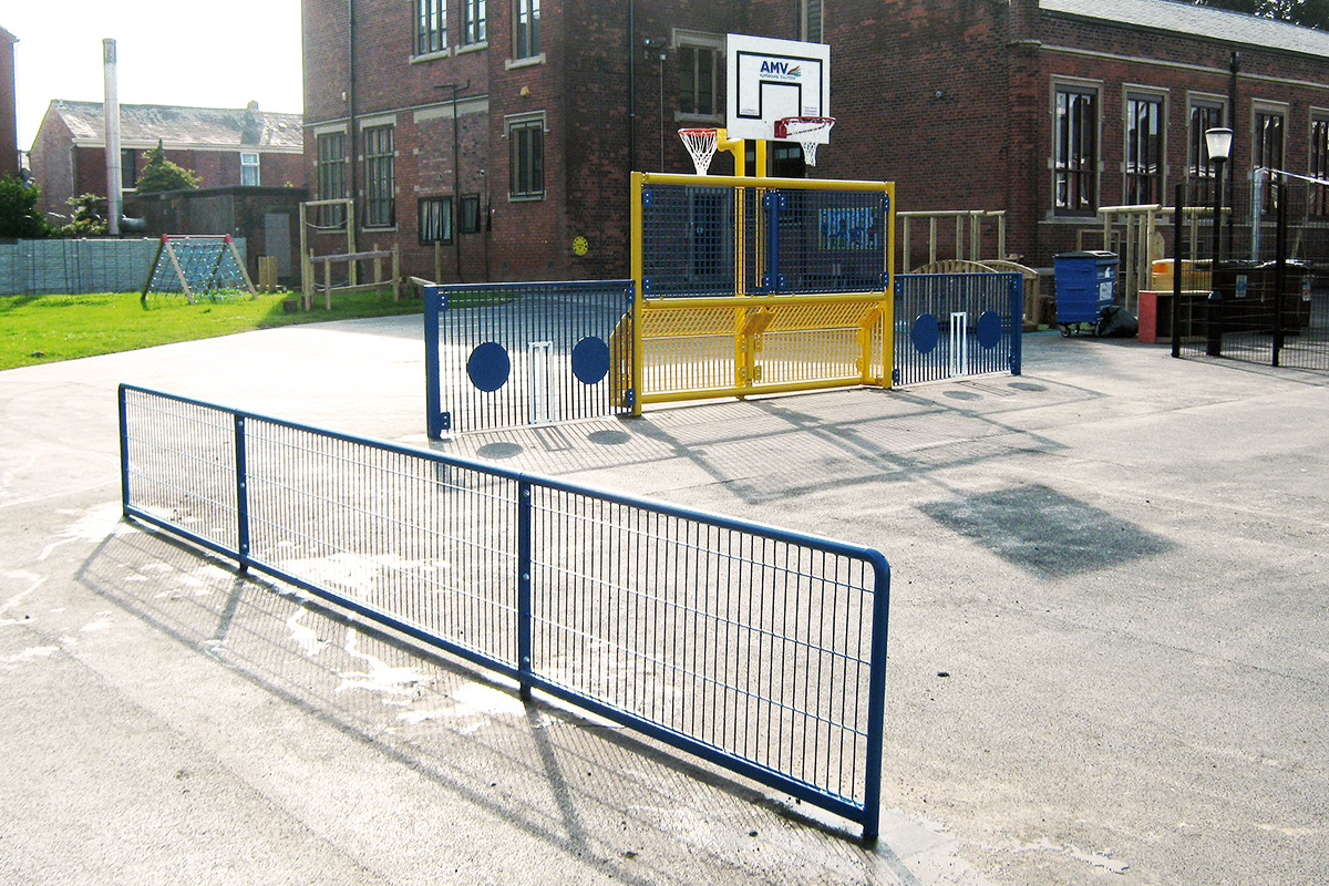School Playground Development in Summer Holidays