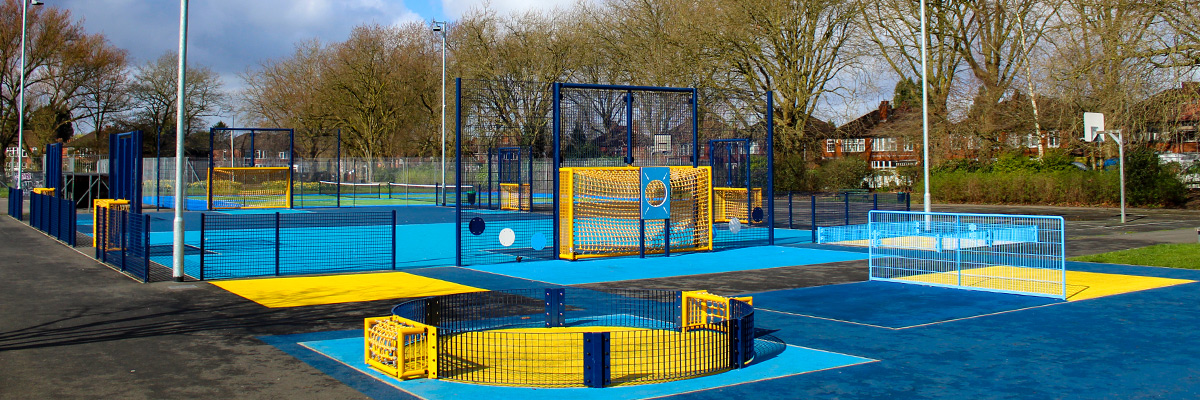 Revitalising Ladybarn Community Park with Innovative Multi-Use Games Areas Design