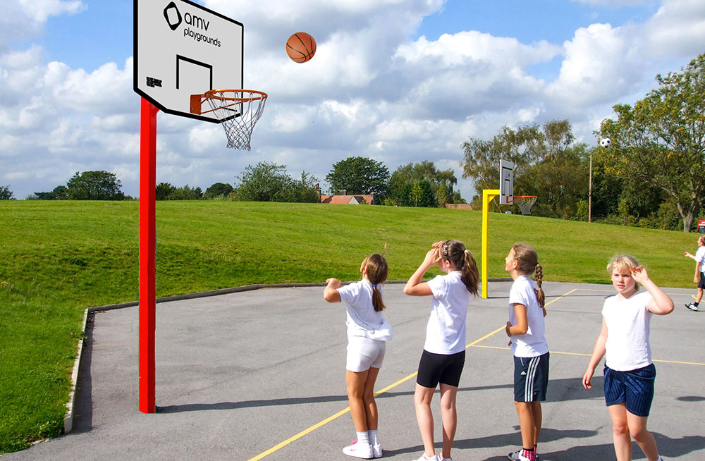 Basketball and netball