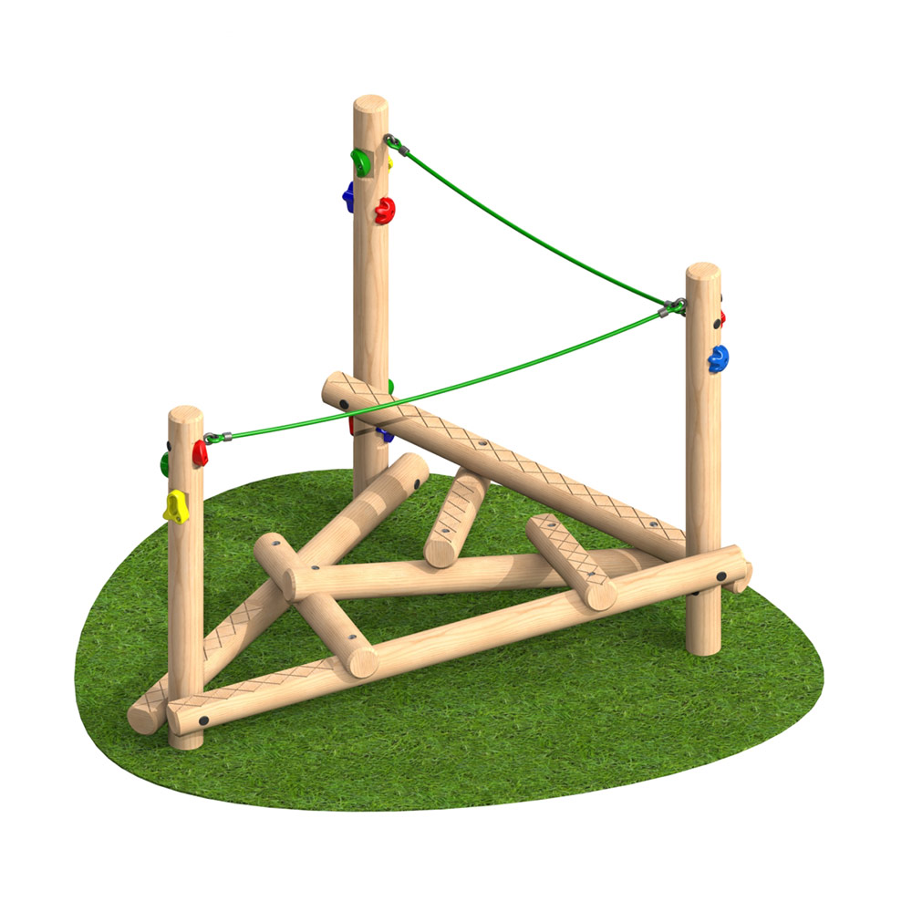 Clamber Stack Piccolo with Additional Ropes Clamber Stack Piccolo with Additional Ropes