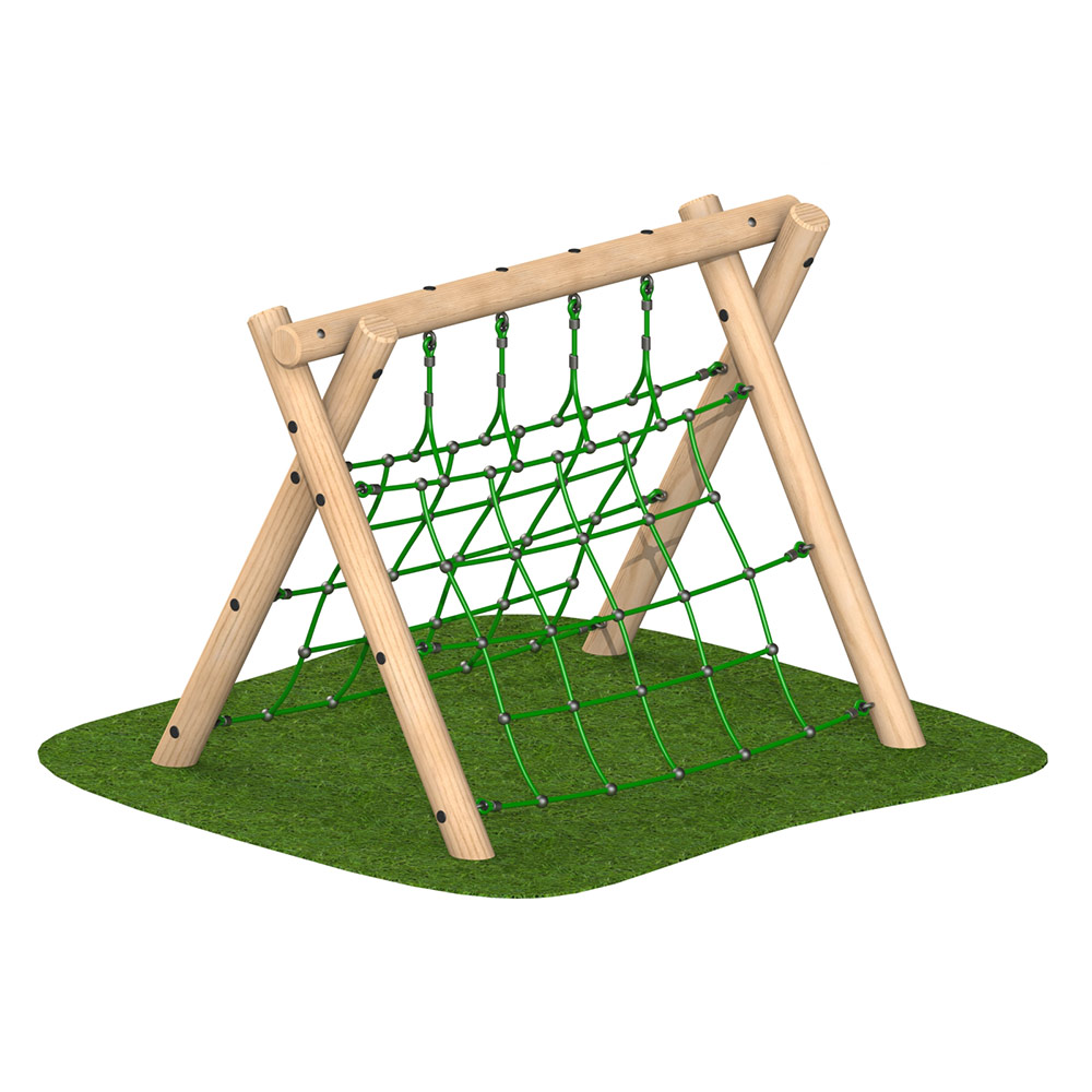A frame Low with Nets A frame Low with Nets