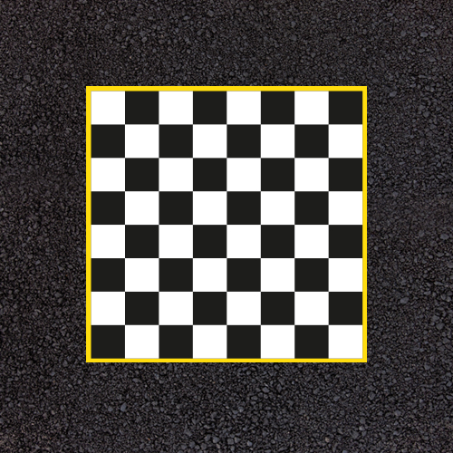Chessboard Solid (using 300mm squares) Chessboard Solid (using 300mm squares)