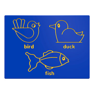 Bird, Duck & Fish Play Panel Bird, Duck & Fish Play Panel