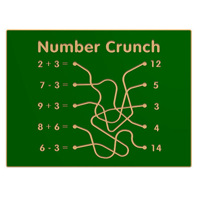 Number Crunch Play Panel Number Crunch Play Panel