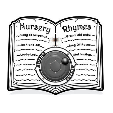 RotoGen Nursery Rhymes Play Panel RotoGen Nursery Rhymes Play Panel