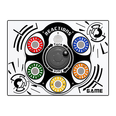 RotoGen PlayTronic Reactions Game Play Panel RotoGen PlayTronic Reactions Game Play Panel