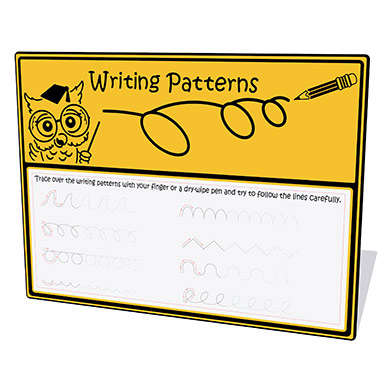 Writing Patterns Play Panel Writing Patterns Play Panel