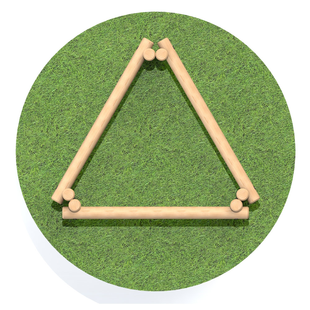 Triangle Buddy Bench Triangle Buddy Bench