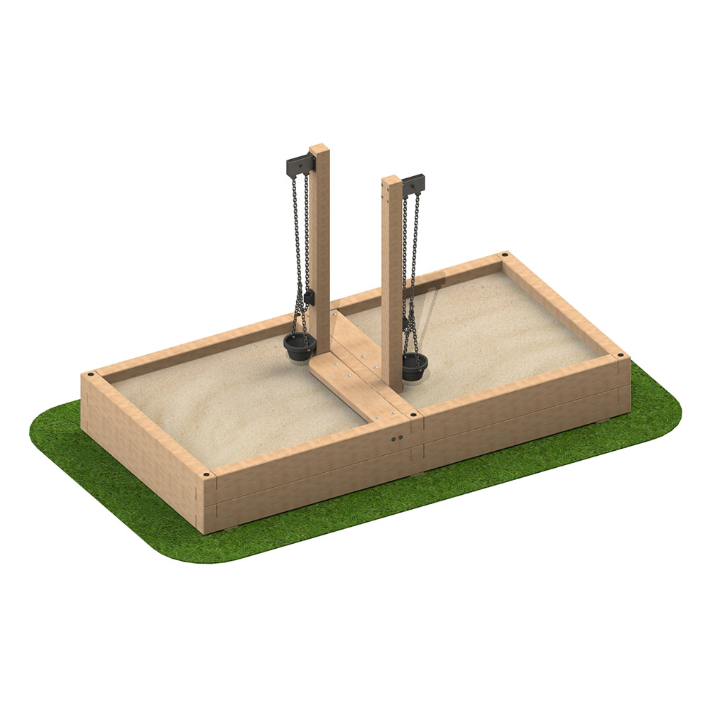 Sandpit with Sand Cranes Sandpit with Sand Cranes