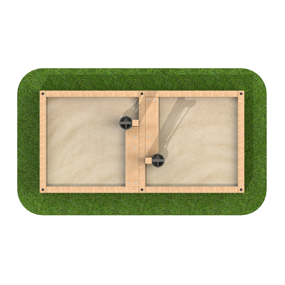Sandpit with Sand Cranes Sandpit with Sand Cranes