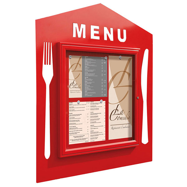 Square Menu Notice Board Square Menu Notice Board