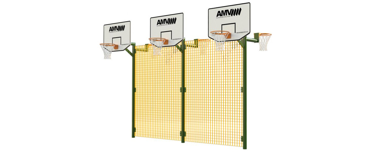 Basketball goal units